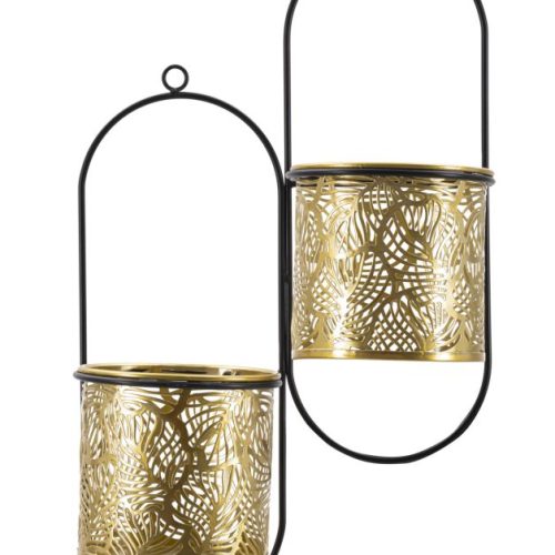 P/VASO DA MURO DOPPIO HONG CM 27X14X48 MIN 2