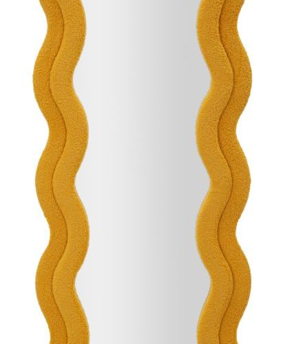 SPECCHIO DA MURO TEDDY SENAPE CM 60X4X160 (MISURA SPECCHIO CM 39X137)