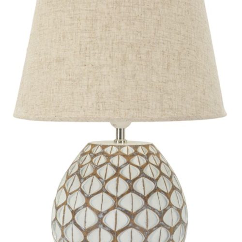 LAMPADA DA TAVOLO RESINA TIBET CM Ø 35X52