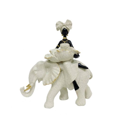 AFRICANA SU ELEFANTE CM 19,5X8X12 MIN 2