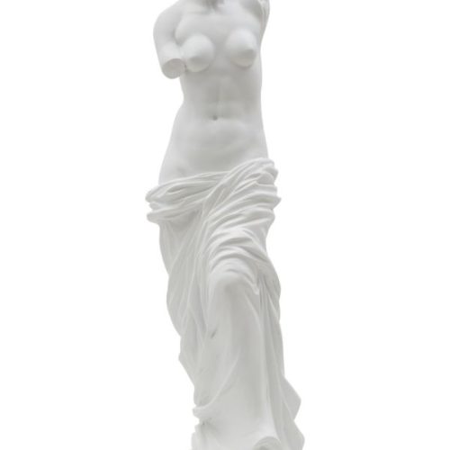 SCULTURA STATUA WOMAN CM 14X12X49