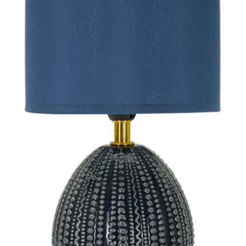 LAMPADA DA COMODINO FLAVI BLU CM Ø 15X30,5 MIN 2