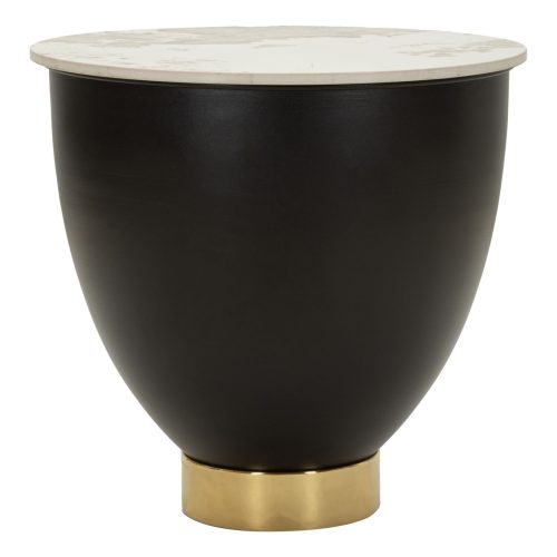 TAVOLO DA CAFFE' GLEY C/CONTENITORE CM Ø 48X45