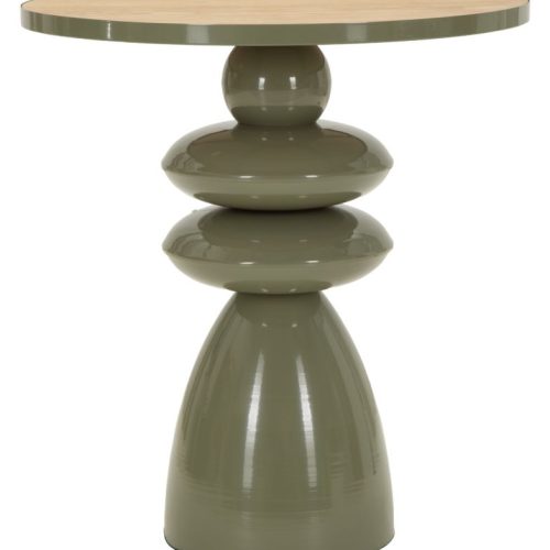 TAVOLINETTO SEOUL VERDE CM Ø 45,5X49