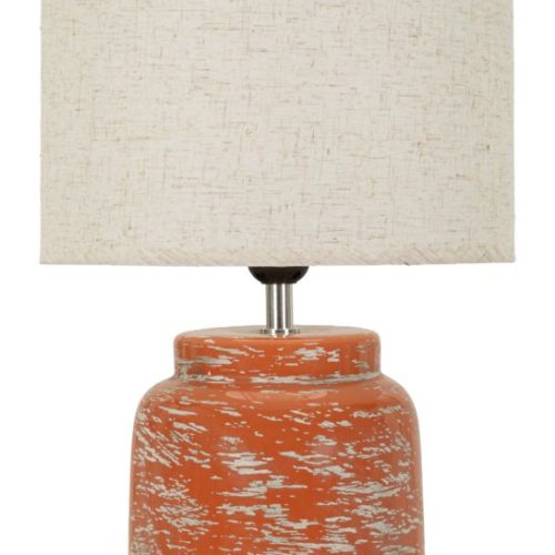 LAMPADA DA TAVOLO HUT ARANCIONE CM Ø 27X47,5