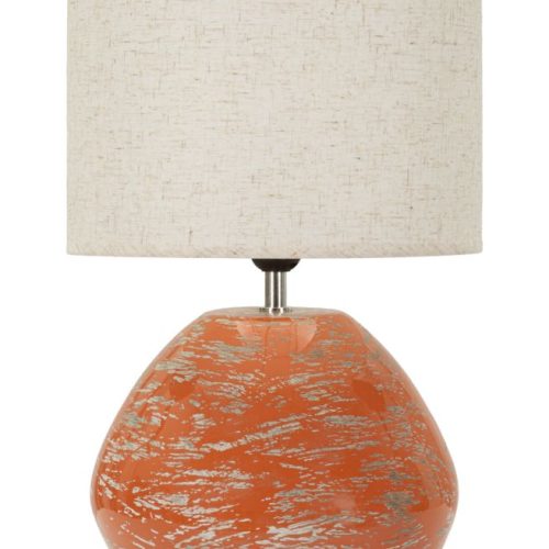 LAMPADA DA TAVOLO HUB ARANCIONE CM 30X49