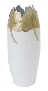 VASO LEAF CM Ø 17X47,5