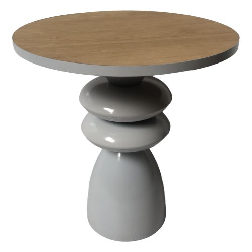TAVOLINETTO SEOUL TORTORA CM
 Ø 45,5X49